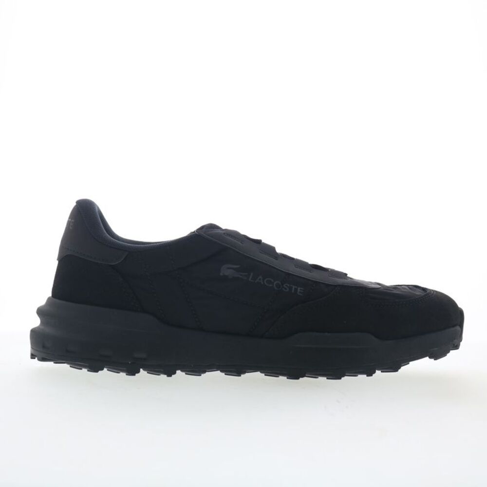 Lacoste Mens Elite Active Evo Black Shoes (NWT) - Picture 1 of 7